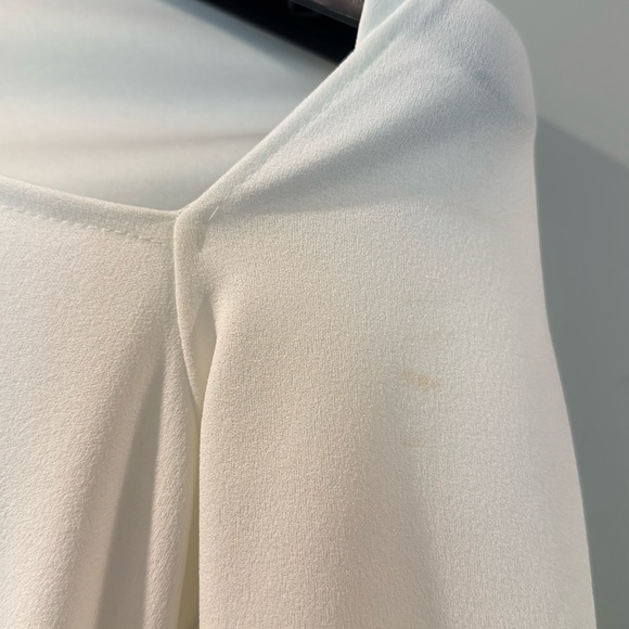 WHITE LONG SLEEVE MIDI DRESS SIZE 4 - Picture 5 of 8